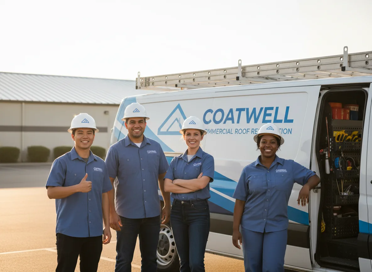 Commercial roof coating company in Cassoday, KS